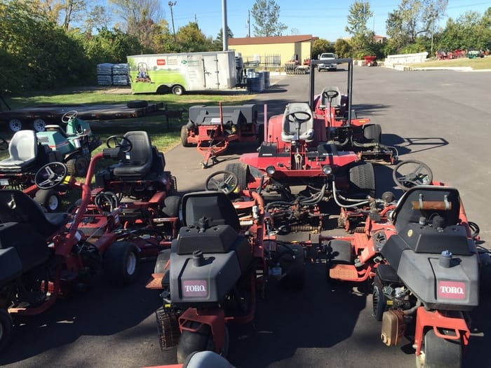 Toro Turf Equipment Auction Kenney Machinery